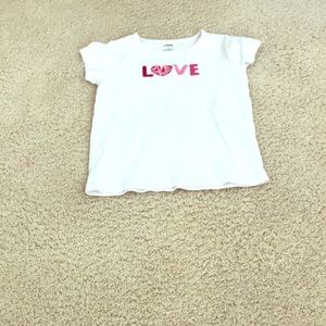Valentines short sleeve shirt